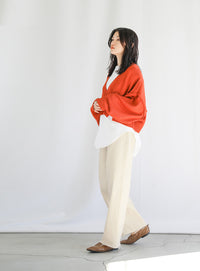 ハイウエストストレートデニム【SALE】
