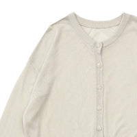 2WAYシアーニットショートカーディガン