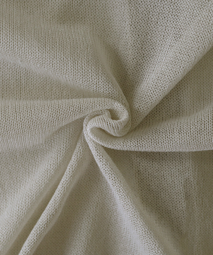 2WAYシアーニットショートカーディガン