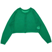 2WAYシアーニットショートカーディガン