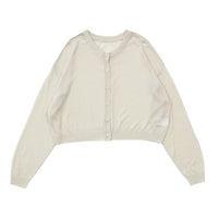 2WAYシアーニットショートカーディガン