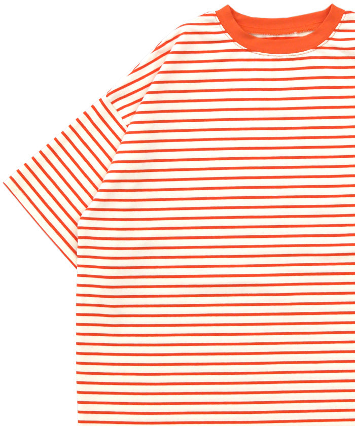 ボーダーオーバーTシャツ【SALE】