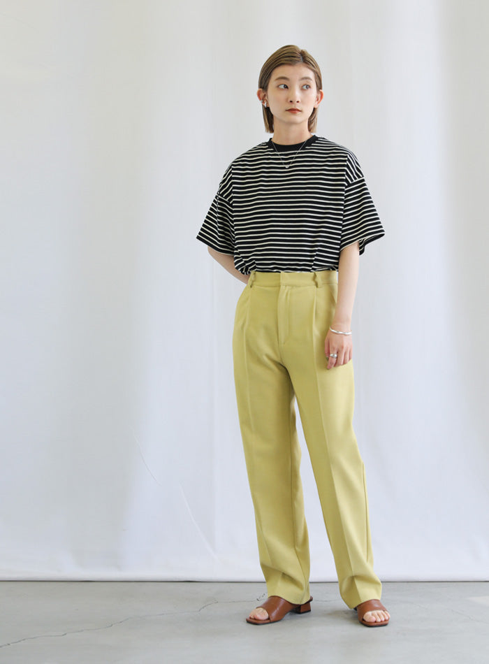 ボーダーオーバーTシャツ【SALE】