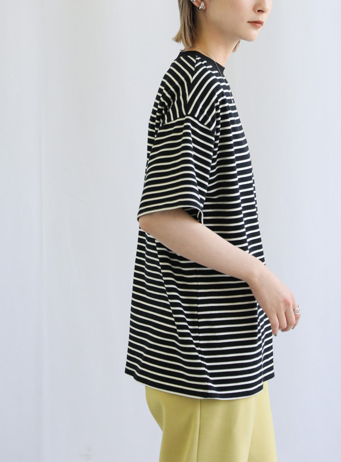 ボーダーオーバーTシャツ【SALE】