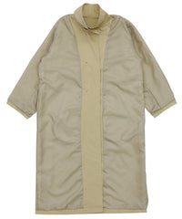 ナイロンワッシャースタンドネックコート