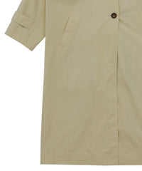 ナイロンワッシャースタンドネックコート