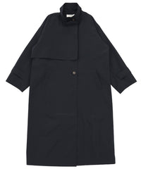 ナイロンワッシャースタンドネックコート