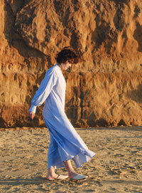 ストライプティアードワンピース