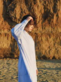 ストライプティアードワンピース