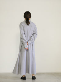 ストライプティアードワンピース