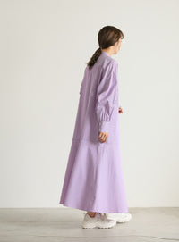 ストライプティアードワンピース