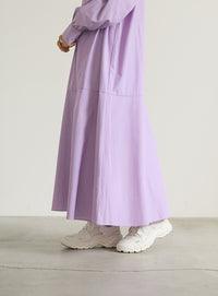 ストライプティアードワンピース