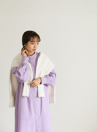 ストライプティアードワンピース