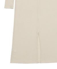 パフスリーブサーマルワンピース