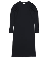 パフスリーブサーマルワンピース