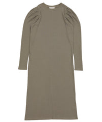 パフスリーブサーマルワンピース