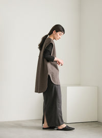 フレンチスリーブキーネックベスト【SALE】
