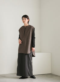フレンチスリーブキーネックベスト【SALE】