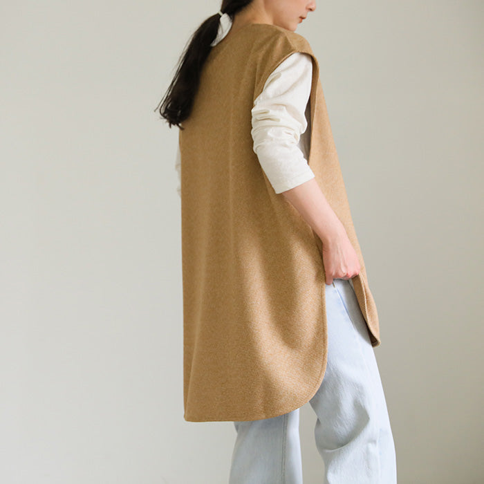 フレンチスリーブキーネックベスト【SALE】