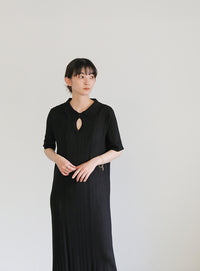 ランダムリブニットワンピース【SALE】