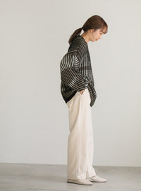 マルチカラーデザインニット【SALE】