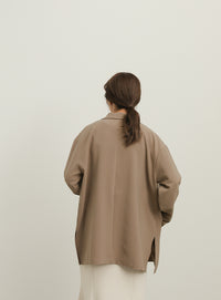 サイドスリットルーズジャケット【SALE】