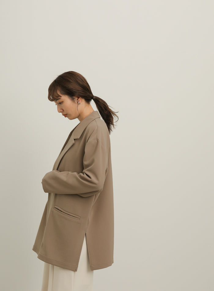 サイドスリットルーズジャケット【SALE】