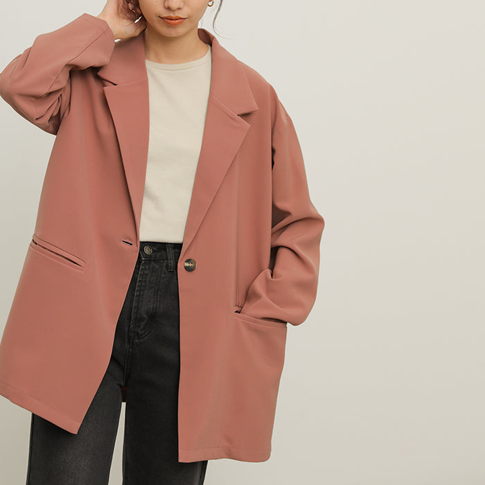 サイドスリットルーズジャケット【SALE】