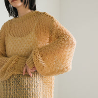 hemp leaf looseknit【SALE】