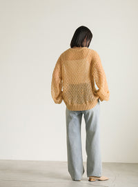 hemp leaf looseknit【SALE】