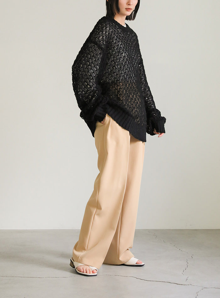 hemp leaf looseknit【SALE】