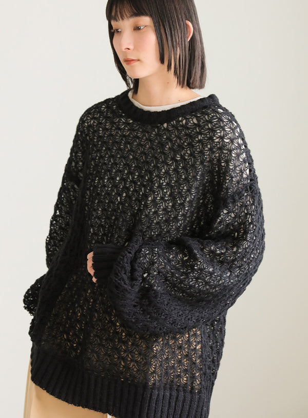 hemp leaf looseknit【SALE】