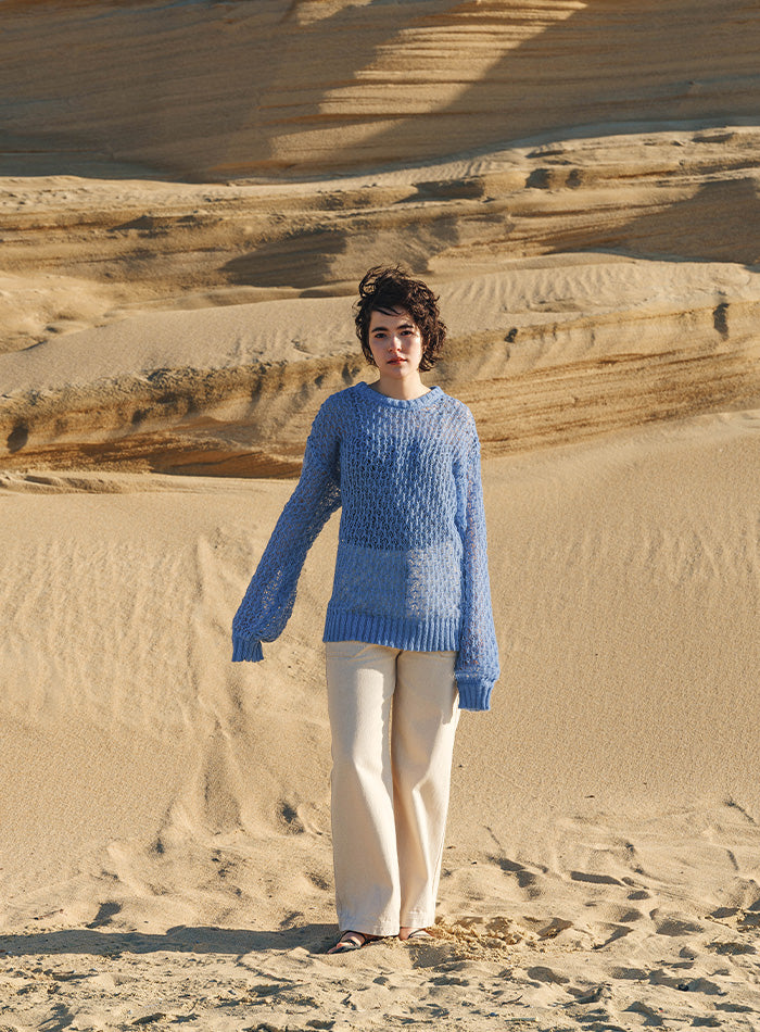 hemp leaf looseknit【SALE】