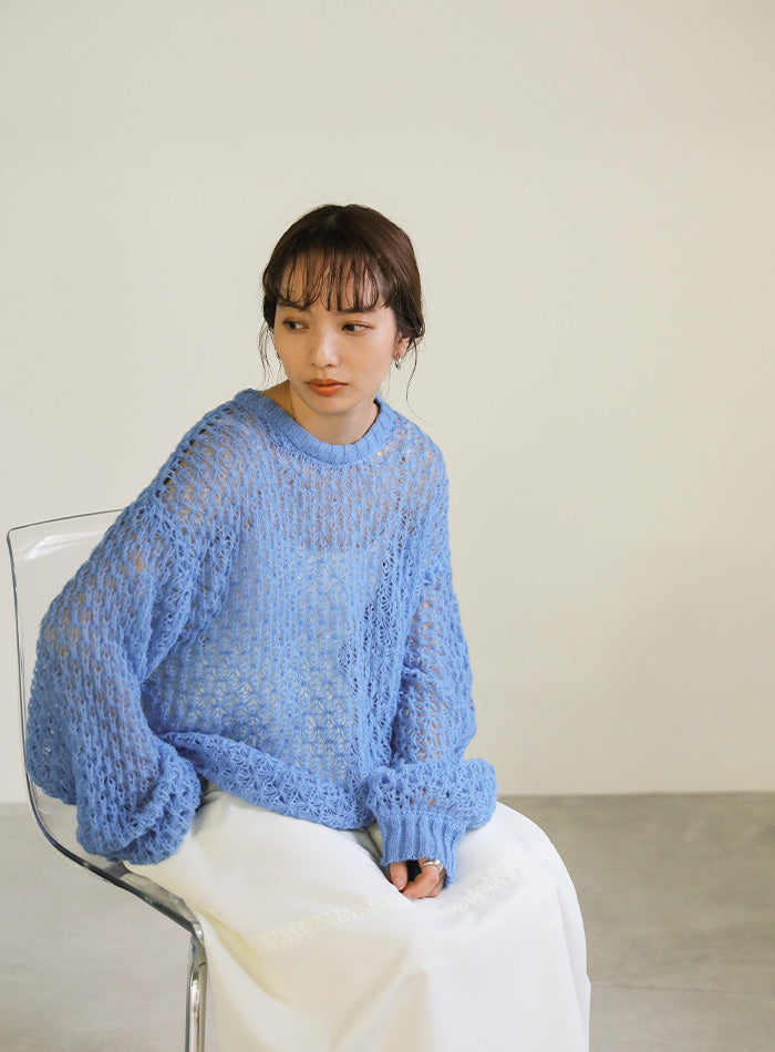 hemp leaf looseknit【SALE】
