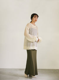 hemp leaf looseknit【SALE】