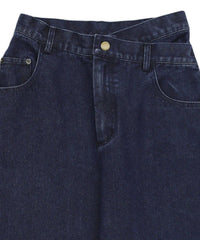 クロスウエストグラデーションデニム