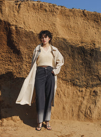 クロスウエストグラデーションデニム