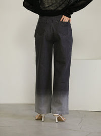 クロスウエストグラデーションデニム