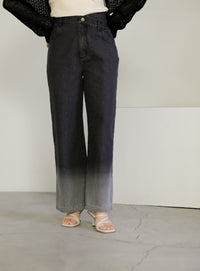 クロスウエストグラデーションデニム