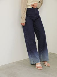 クロスウエストグラデーションデニム