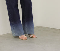 クロスウエストグラデーションデニム