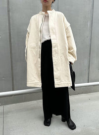 2wayデニムドローストリングアウター【SALE】