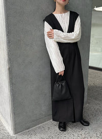 2wayスリットワンピース【SALE】