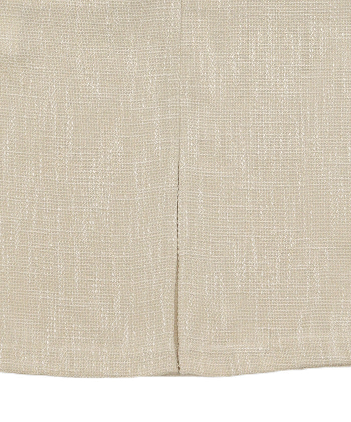 ツイードストレートスカート