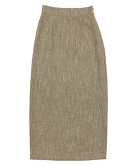 ツイードストレートスカート