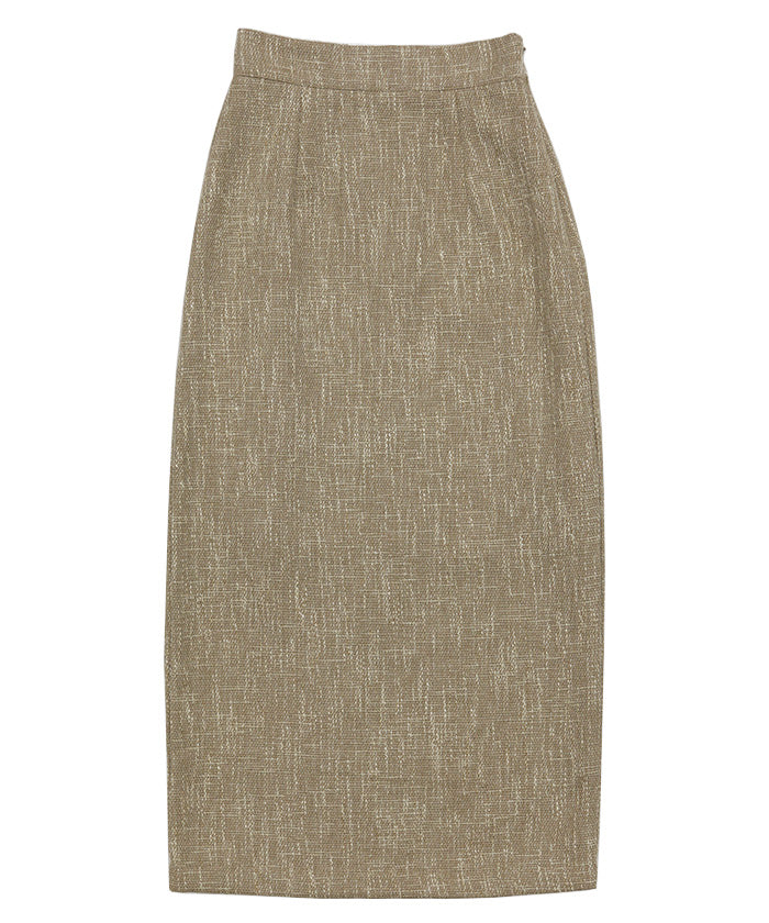 ツイードストレートスカート