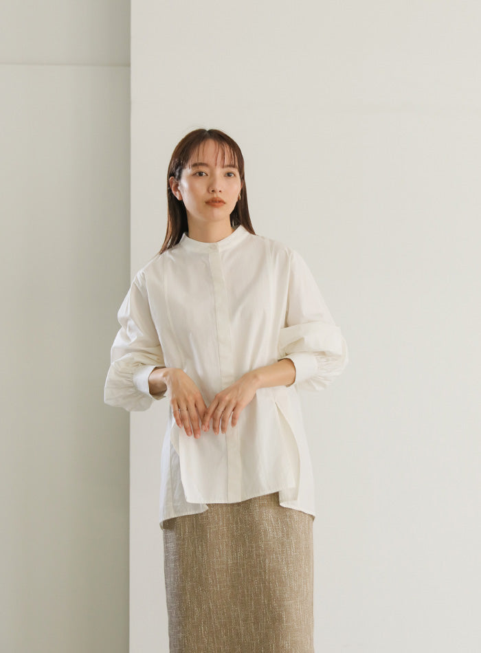 ツイードストレートスカート