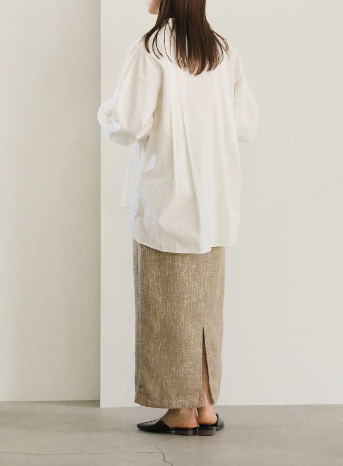 ツイードストレートスカート