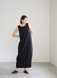 バッククロスコクーンワンピース【SALE】