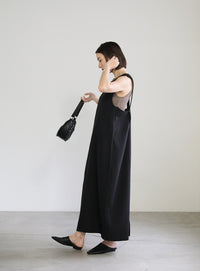 バッククロスコクーンワンピース【SALE】